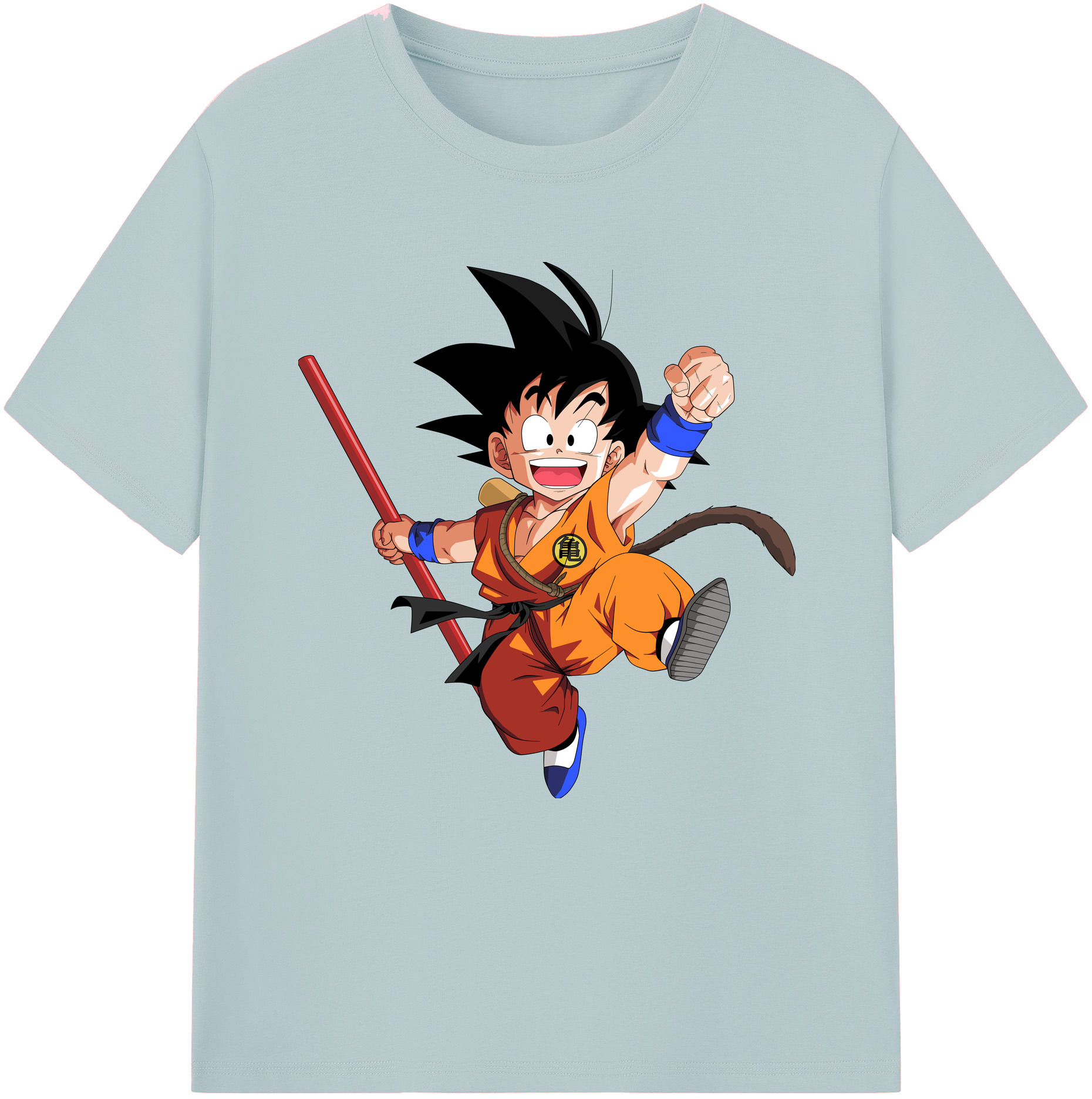 （画像用） ドラゴンボール 孫悟空（そん ごくう）Son Goku カカロット DRAGON BALL Kakarotto 綿100％半袖Tシャツ（フロントプリント）